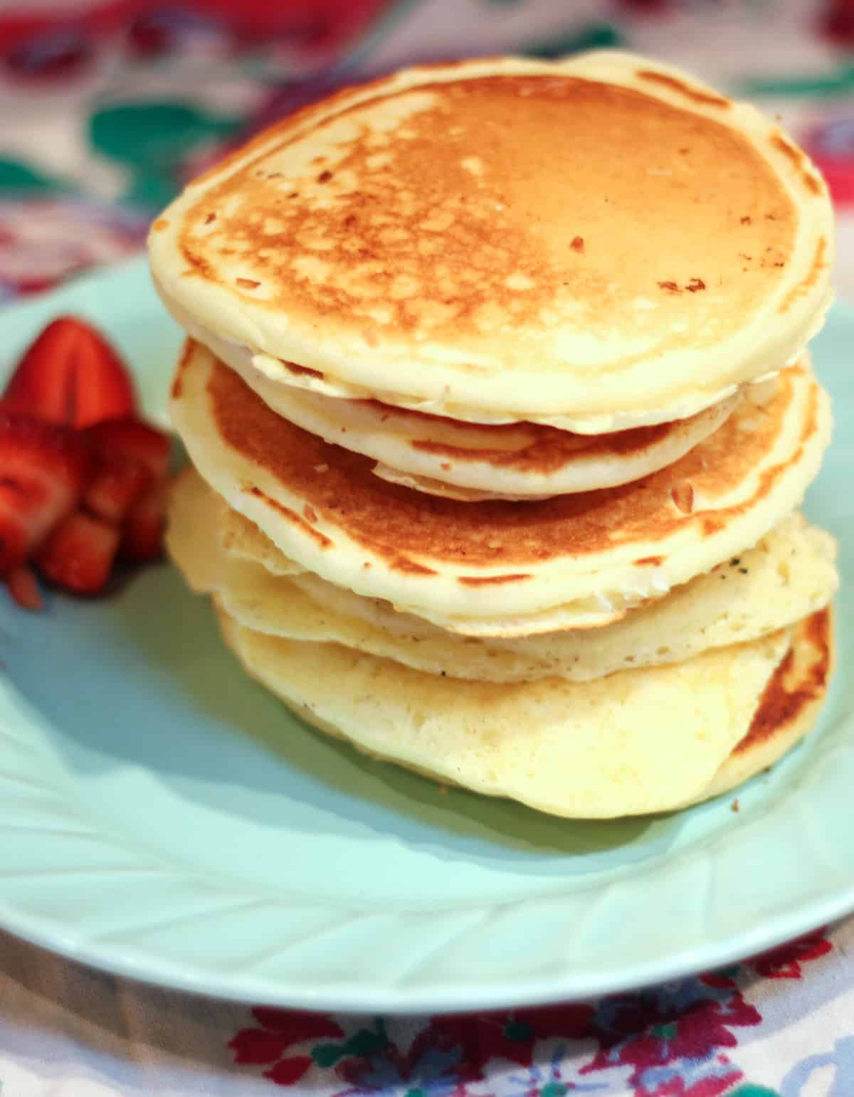 Classic Fluffy Pancakes From Scratch Fresh Flavorful