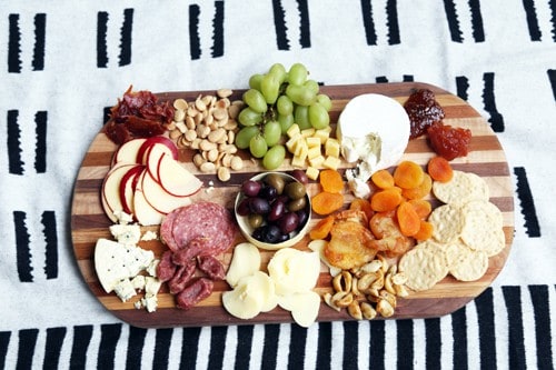 Create a Cheese Plate at home with these basic tips and add a good bottle of wine or bubbly for an amazing date night in!