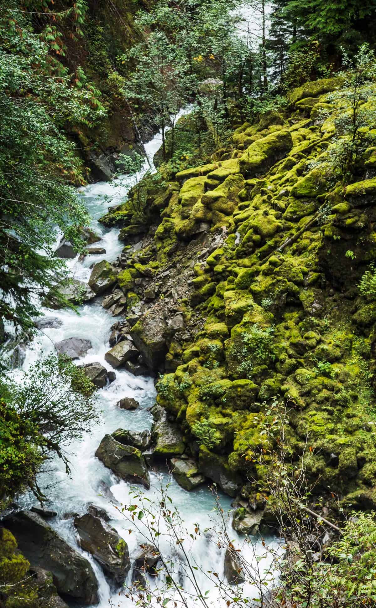 Nooksack Falls in the North Cascades National Park is an easy outdoor adventure in Glacier, WA that's a perfect day trip for all ages and abilities. Especially with these five tips for outdoor family adventures! North Cascades National Park | Nooksack Falls | Mount Baker