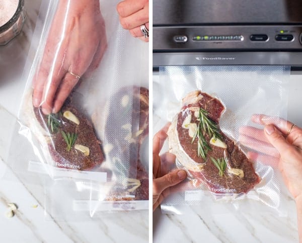 The cooking method popular with professional chefs is now easier than ever to do yourself at home. With this step-by-step sous-vide guide you’ll be vacuum sealing and sous-viding the most mouthwatering steak, chicken, fish or vegetables perfectly, every time. sous vide steak | sous vide for beginners #ad #SousVidePerfection