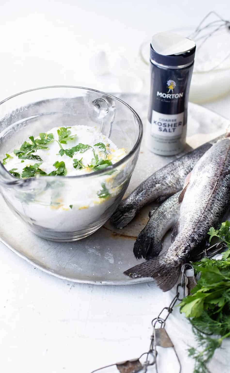 Salt Cook Fish Whole Salt Crusted Baked Fish - Fresh Flavorful