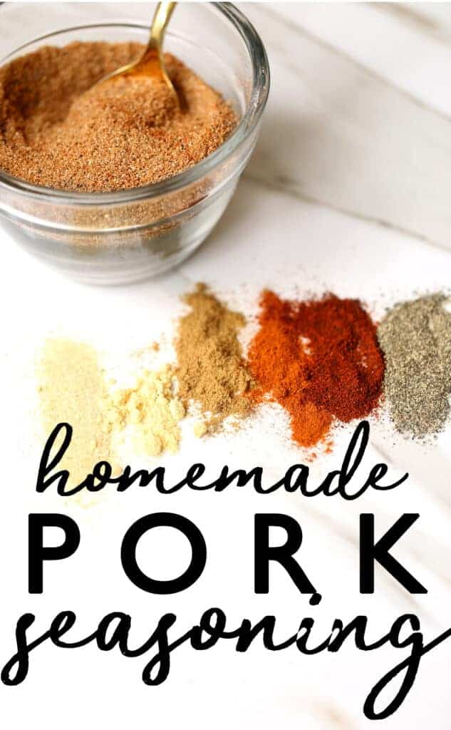 Homemade Pork Rub Seasoning Blend Fresh Flavorful