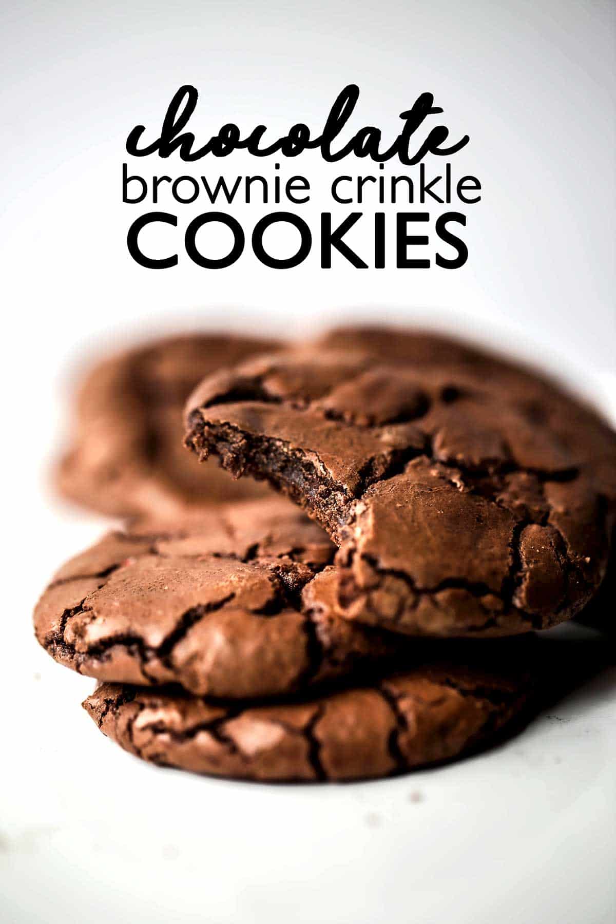 Chocolate Brownie Crinkle Cookies are a quick no chill chocolate crinkle cookies recipe with a rich fudgy interior and crisp brownie like crust with deep crinkles and crackly texture. Brownie cookies recipe | chocolate crinkle cookies