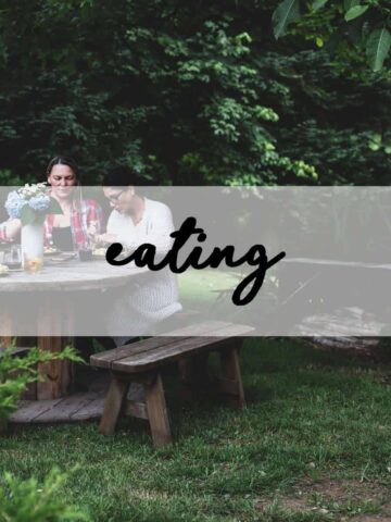 eating