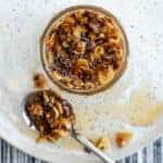 Homemade Spicy Chili Crisp is the best chili crisp recipe so you can make this flavorful, garlic crunch condiment at home. chili crisp | crispy chili oil | chili crispy recipe | chili crunch