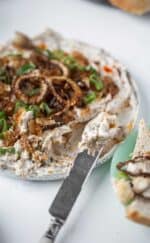 Caramelized Onion Dip with Labneh - Fresh Flavorful