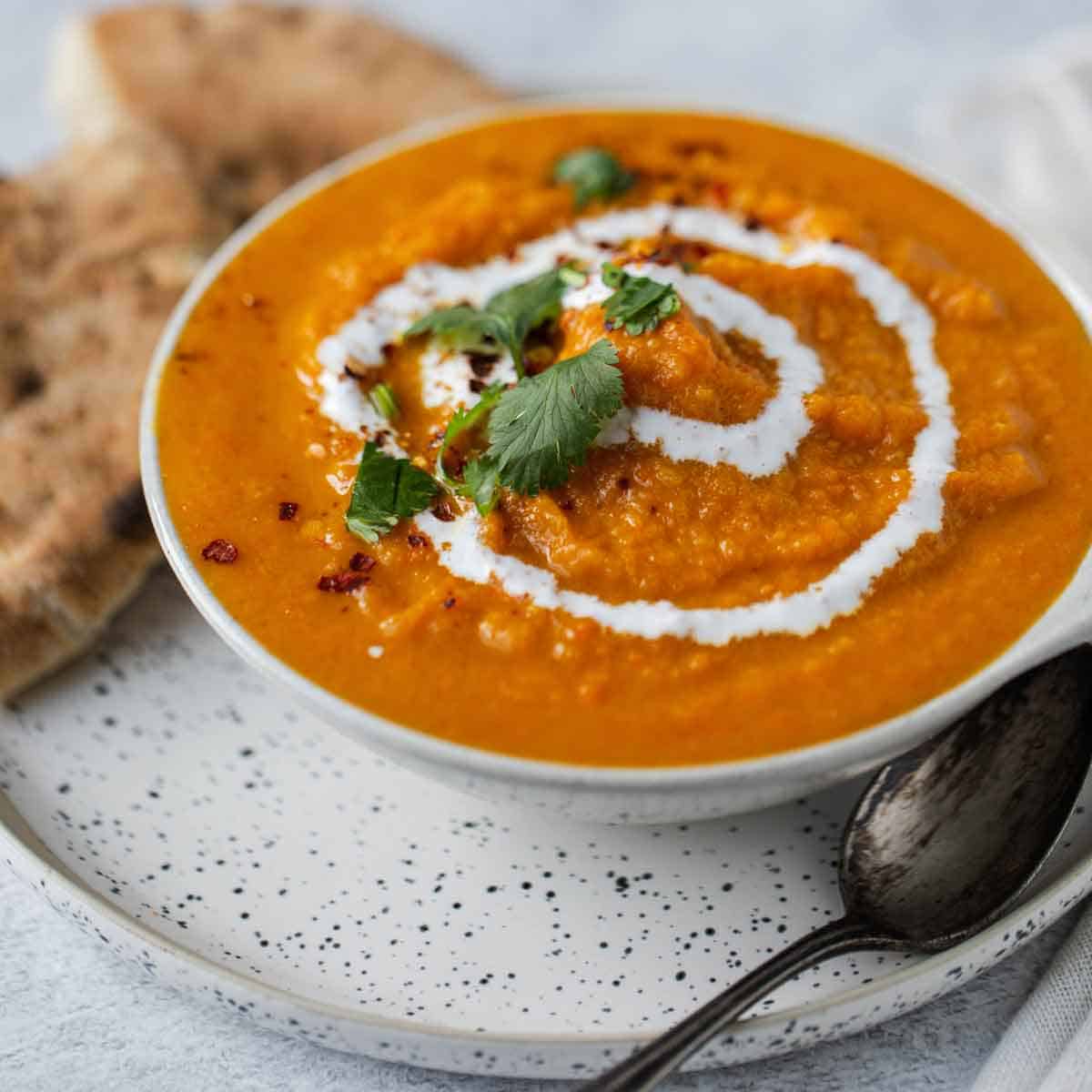 Carrot sweet potato soup recipe