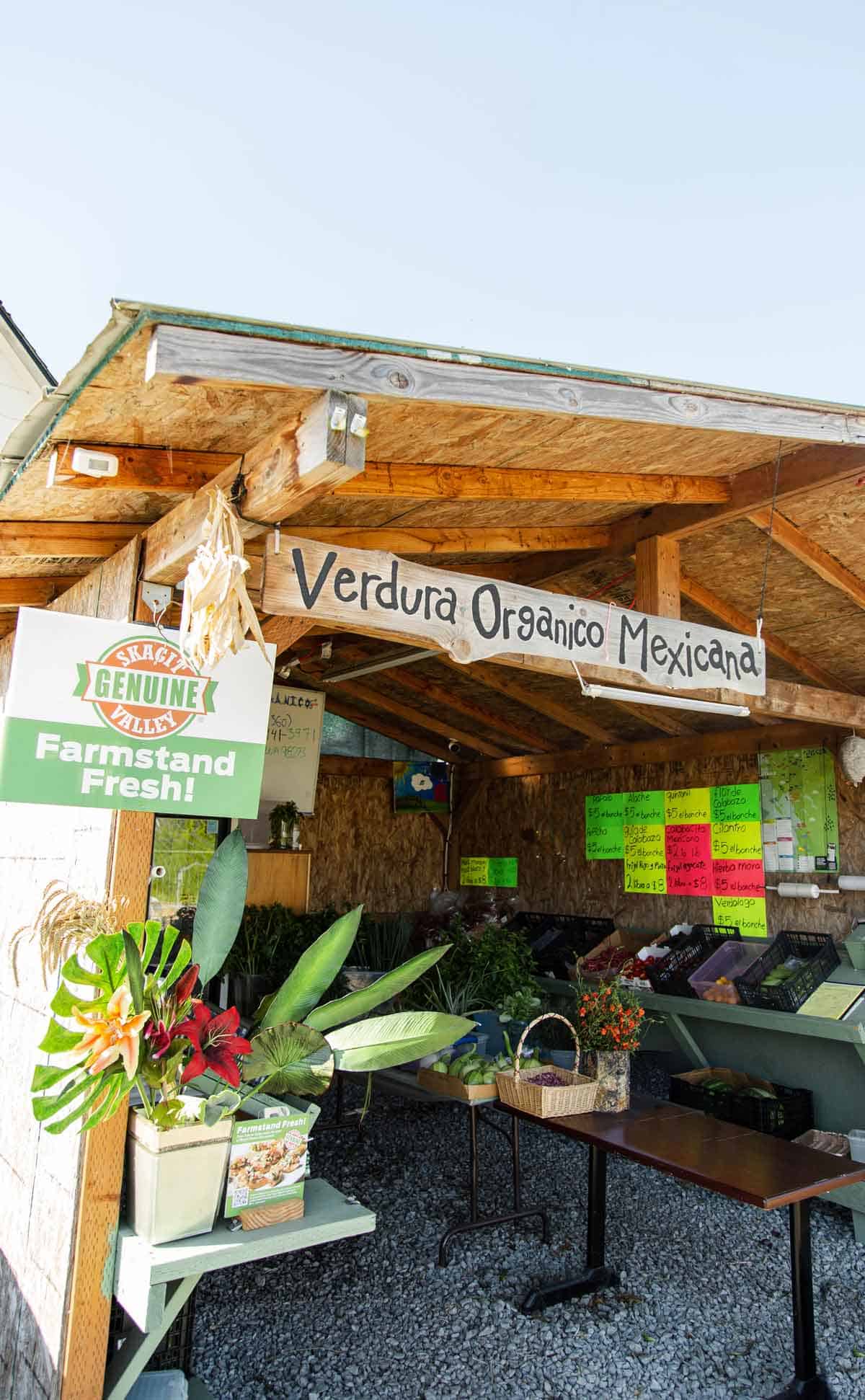 Skagit valley farm stand