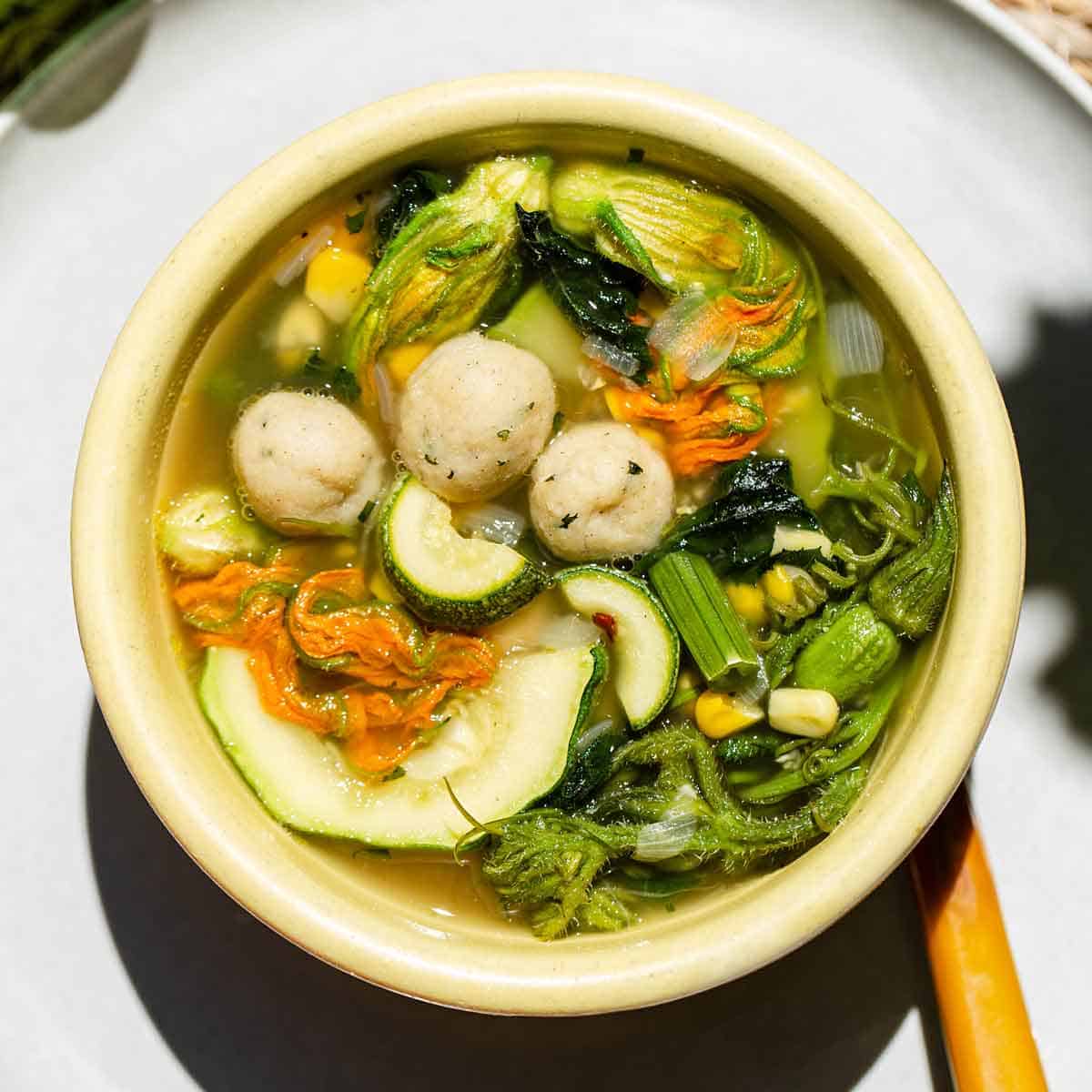 summer squash soup recipe